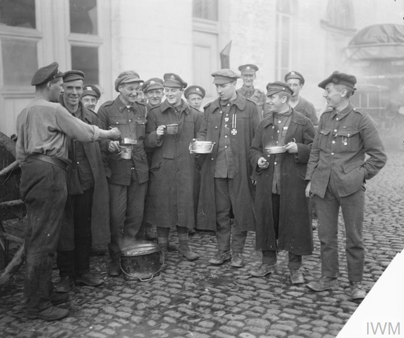 Escaped British prisoners.