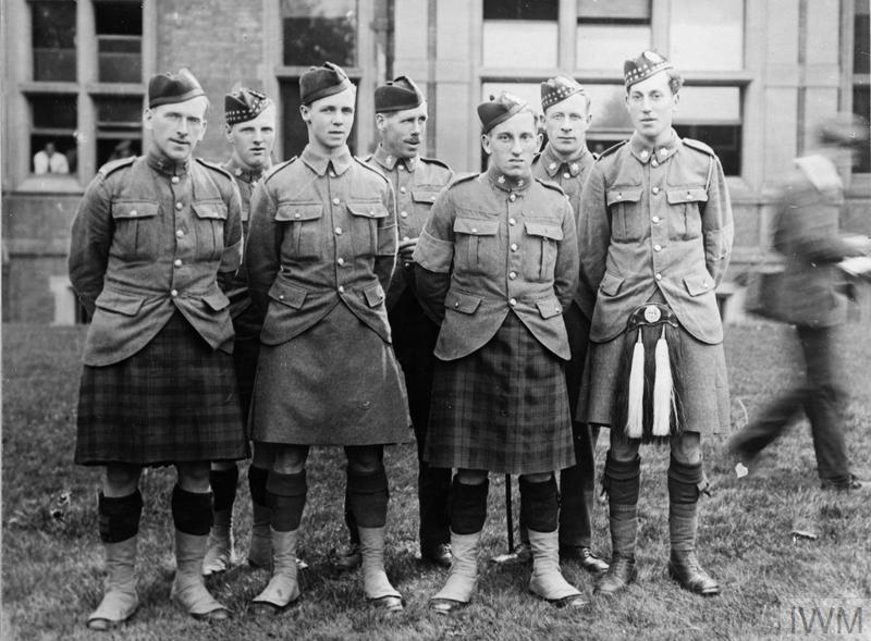 Repatriated prisoners of the Canadian Expeditionary Force.